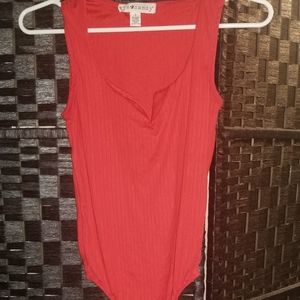 Super cute ladies ribbed body suit